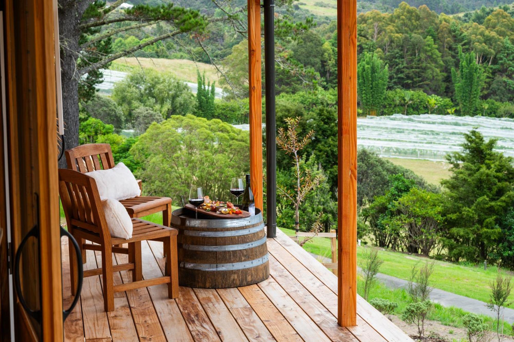 Villa Paroa Bay Winery Russell Exterior foto
