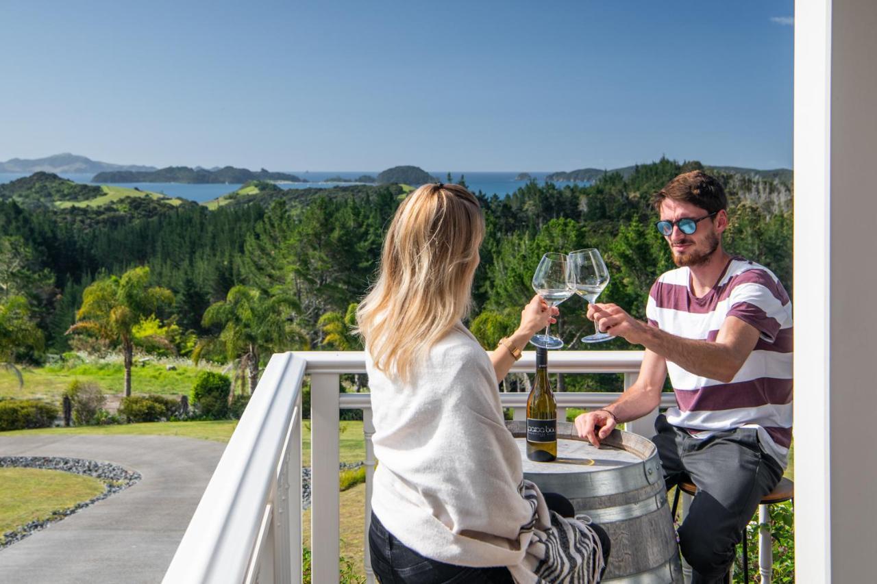 Villa Paroa Bay Winery Russell Exterior foto